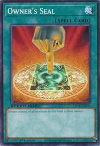 Owner's Seal - Speed Duel: Battle City Finals - YuGiOh card