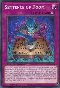 Sentence of Doom - Speed Duel: Battle City Finals - YuGiOh card