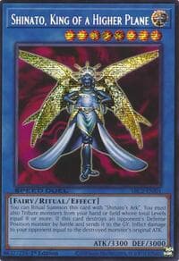 Shinato, King of a Higher Plane (PSR) - Speed Duel: Battle City Finals - YuGiOh card