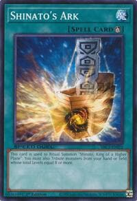 Shinato's Ark - Speed Duel: Battle City Finals - YuGiOh card