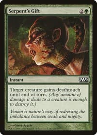 Serpent's Gift - Magic 2013 (M13) - Magic: The Gathering card