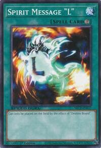 Spirit Message "L" - Speed Duel: Battle City Finals - YuGiOh card