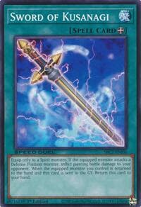 Sword of Kusanagi - Speed Duel: Battle City Finals - YuGiOh card