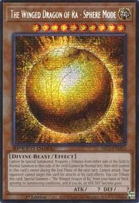 The Winged Dragon of Ra - Sphere Mode (PSR) - Speed Duel: Battle City Finals - YuGiOh card