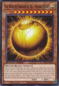 The Winged Dragon of Ra - Sphere Mode - Speed Duel: Battle City Finals - YuGiOh card