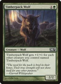 Timberpack Wolf - Magic 2013 (M13) - Magic: The Gathering card