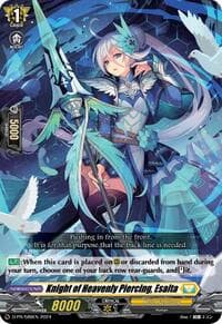 Knight of the Heavenly Piercing, Esalta - D Promo Cards - Cardfight Vanguard card