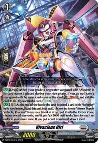 Vivacious Girl - D Promo Cards - Cardfight Vanguard card