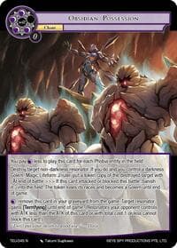 Obsidian Possession - Timeless Eclipse of the Underworld - Force of Will card