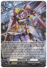 Vivacious Girl (Foil) - D Promo Cards - Cardfight Vanguard card