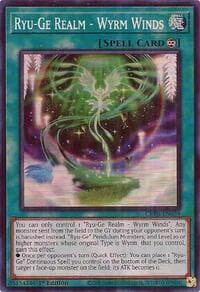 Ryu-Ge Realm - Wyrm Winds (SR) - Crossover Breakers - YuGiOh card