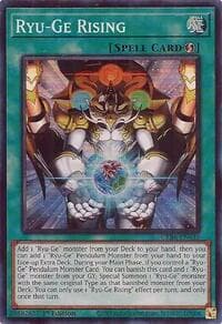Ryu-Ge Rising (SR) - Crossover Breakers - YuGiOh card