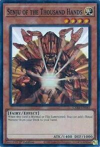 Senju of the Thousand Hands (SR) - Crossover Breakers - YuGiOh card