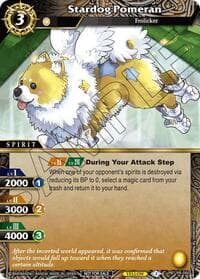 Stardog Pomeran (Store Tournament & Sealed Deck Pack Vol.2) - Launch & Event Promos - Battle Spirits Saga card