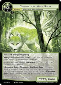 Yggdor, the Moss Beast - Timeless Eclipse of the Underworld - Force of Will card