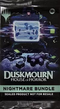 Duskmourn: House of Horror - Nightmare Bundle Booster Pack - Duskmourn: House of Horror - Magic: The Gathering card