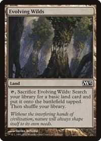 Evolving Wilds - Magic 2013 (M13) - Magic: The Gathering card