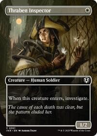 Thraben Inspector (Borderless) - Innistrad Remastered - Magic: The Gathering card