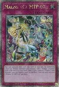 Maliss C MTP-07 (Quarter Century Secret Rare) - Crossover Breakers - YuGiOh card