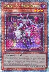 Maliss P White Rabbit (Quarter Century Secret Rare) - Crossover Breakers - YuGiOh card