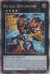 Ryzeal Detonator (Quarter Century Secret Rare) - Crossover Breakers - YuGiOh card