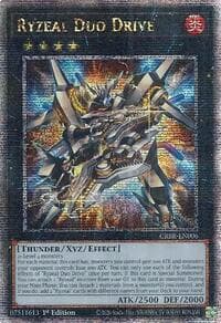 Ryzeal Duo Drive (Quarter Century Secret Rare) - Crossover Breakers - YuGiOh card