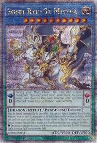 Sosei Ryu-Ge Mistva (Quarter Century Secret Rare) - Crossover Breakers - YuGiOh card