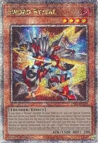 Sword Ryzeal (Quarter Century Secret Rare) - Crossover Breakers - YuGiOh card