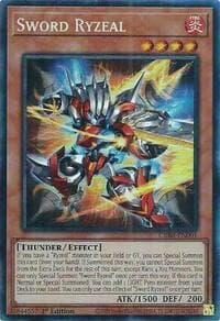 Sword Ryzeal (CR) - Crossover Breakers - YuGiOh card