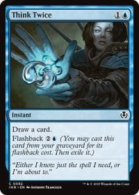Think Twice - Innistrad Remastered - Magic: The Gathering card