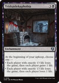 Triskaidekaphobia - Innistrad Remastered - Magic: The Gathering card
