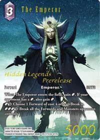 The Emperor (Prerelease Promo) - Hidden Legends - Final Fantasy TCG card
