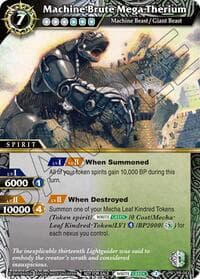 Machine Brute Mega Therium (Store Tournament & Sealed Deck Pack Vol.2) - Launch & Event Promos - Battle Spirits Saga card