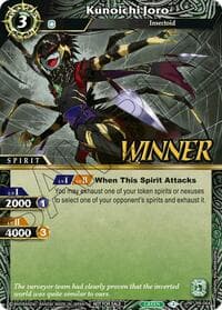 Kunoichi Joro (Store Tournament & Sealed Deck Pack Vol.2 -Winner-) - Launch & Event Promos - Battle Spirits Saga card