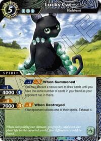 Lucky Cat (Store Tournament & Sealed Deck Pack Vol.2) - Launch & Event Promos - Battle Spirits Saga card