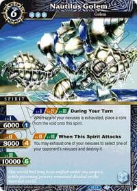 Nautilus Golem (Store Tournament & Sealed Deck Pack Vol.2) - Launch & Event Promos - Battle Spirits Saga card