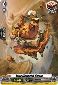 Earth Elemental, Garara - D Promo Cards - Cardfight Vanguard card