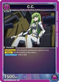 C.C. (006) - UE04BT: CODE GEASS: Lelouch of the Rebellion - Union Arena card
