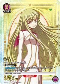 C.C. (007) (SR**) - UE04BT: CODE GEASS: Lelouch of the Rebellion - Union Arena card