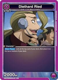 Diethard Ried - UE04BT: CODE GEASS: Lelouch of the Rebellion - Union Arena card