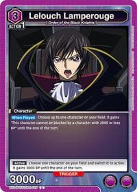 Lelouch Lamperouge (015) - UE04BT: CODE GEASS: Lelouch of the Rebellion - Union Arena card