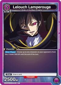 Lelouch Lamperouge (016) - UE04BT: CODE GEASS: Lelouch of the Rebellion - Union Arena card