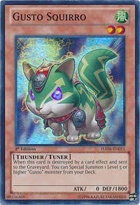 Gusto Squirro - Hidden Arsenal 6: Omega Xyz - YuGiOh card