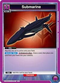 Submarine - UE04BT: CODE GEASS: Lelouch of the Rebellion - Union Arena card