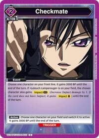 Checkmate - UE04BT: CODE GEASS: Lelouch of the Rebellion - Union Arena card