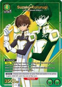 Suzaku Kururugi (036) (SR*) - UE04BT: CODE GEASS: Lelouch of the Rebellion - Union Arena card