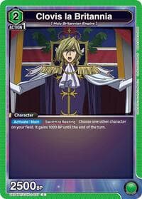 Clovis la Britannia - UE04BT: CODE GEASS: Lelouch of the Rebellion - Union Arena card