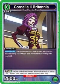 Cornelia li Britannia (039) - UE04BT: CODE GEASS: Lelouch of the Rebellion - Union Arena card