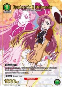 Euphemia li Britannia (046) (U*) - UE04BT: CODE GEASS: Lelouch of the Rebellion - Union Arena card