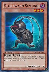 Steelswarm Sentinel - Hidden Arsenal 6: Omega Xyz - YuGiOh card